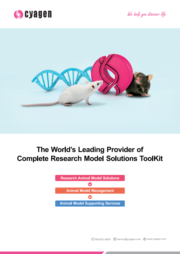 Cyagen Complete Research Model Solutions Toolkit